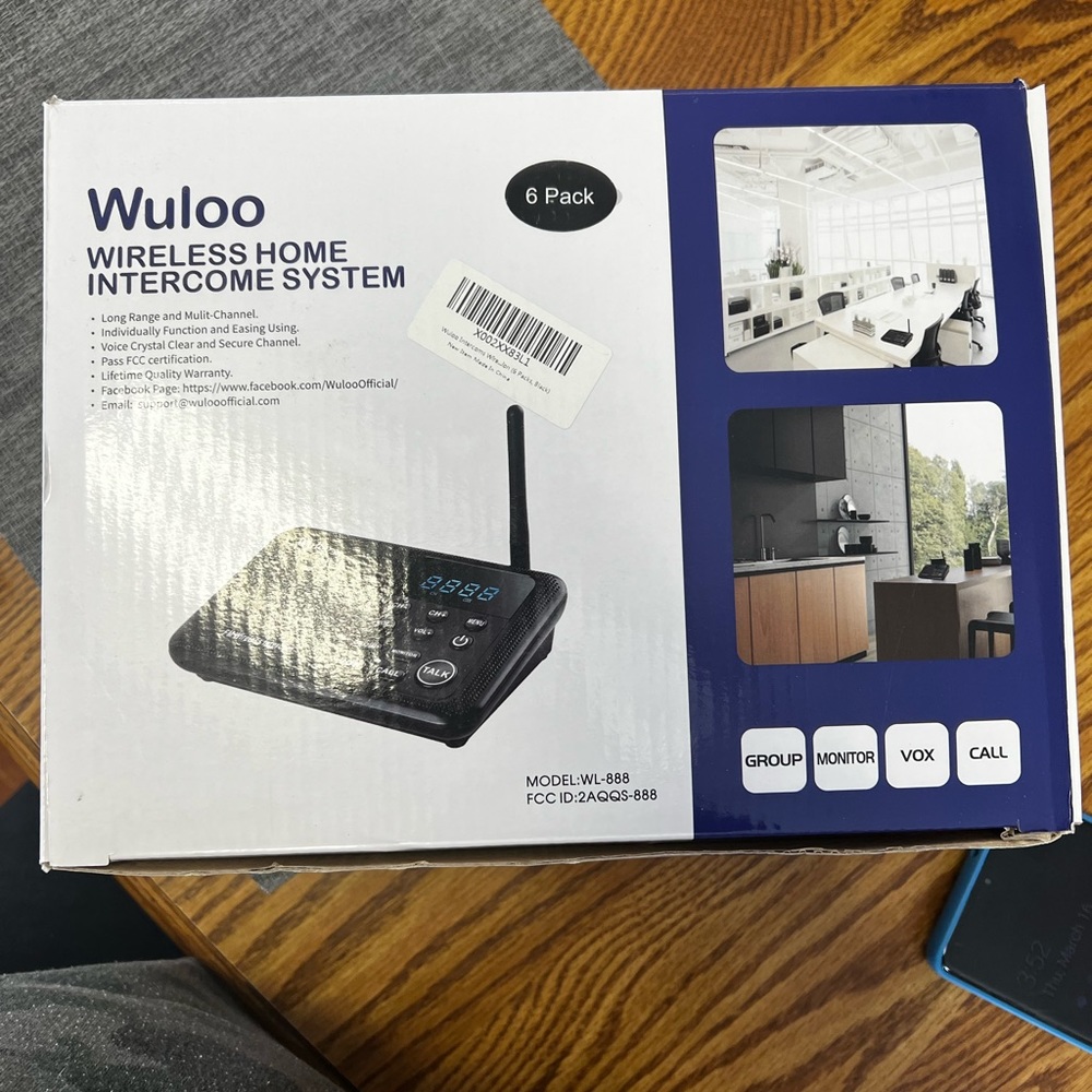 Intercom system used for a very short period of time. Works great
